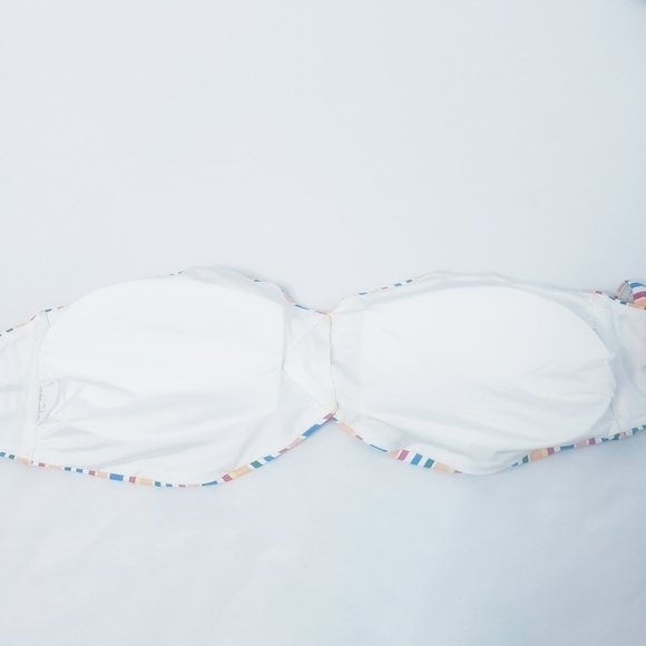 NWT Onia Allegra Striped Bandeau Bikini Swimsuit Top XL - Picture 5 of 9